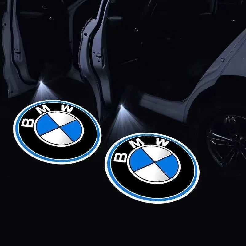 BMW Car Door LED Projector Light - Pair of Logo Welcome Lamps