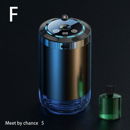 Car Humidifier & Air Freshener - Colorful Aroma Diffuser with Light
