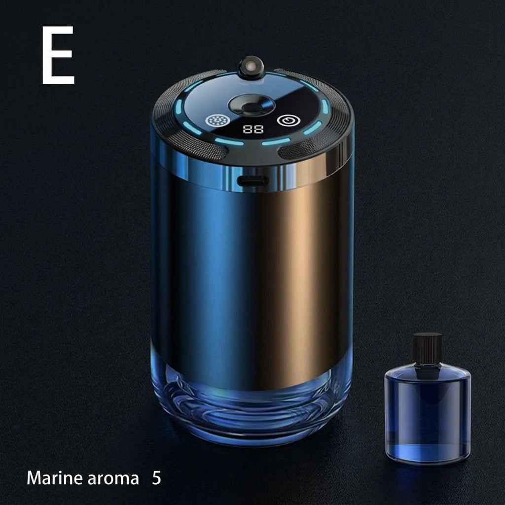 Car Humidifier & Air Freshener - Colorful Aroma Diffuser with Light