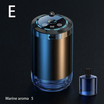 Car Humidifier & Air Freshener - Colorful Aroma Diffuser with Light