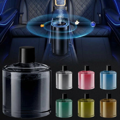 Car Humidifier & Air Freshener - Colorful Aroma Diffuser with Light