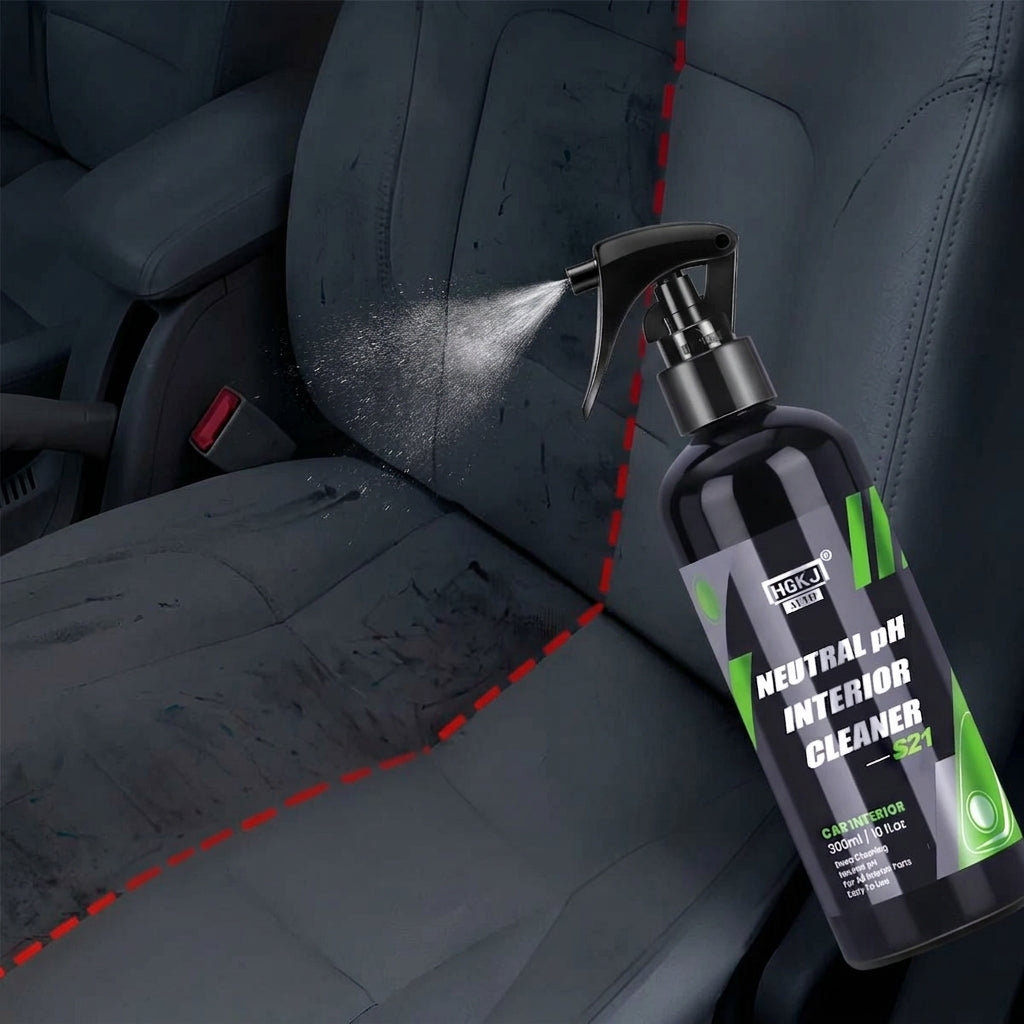 Car Interior Cleaner Foam Spray - Fabric, Upholstery & Leather Seat Cleaner