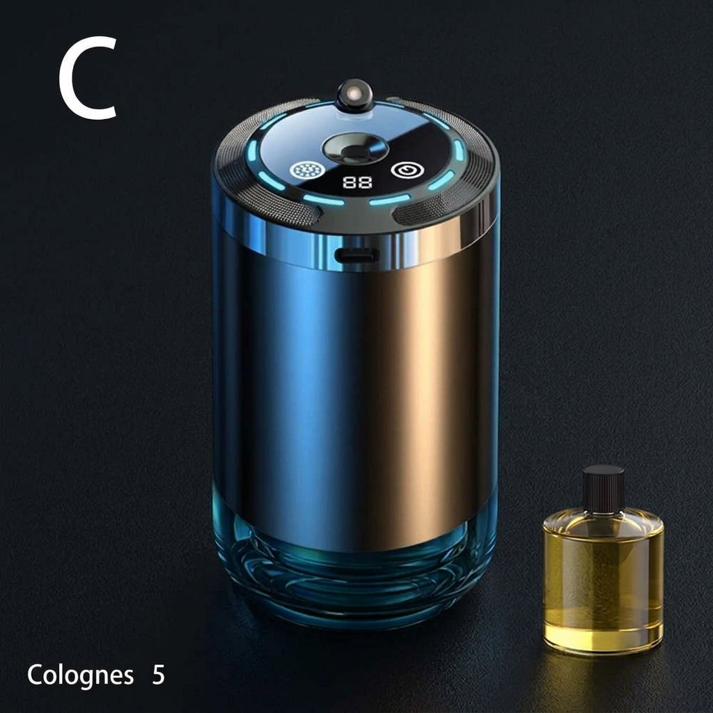 Car Humidifier & Air Freshener - Colorful Aroma Diffuser with Light