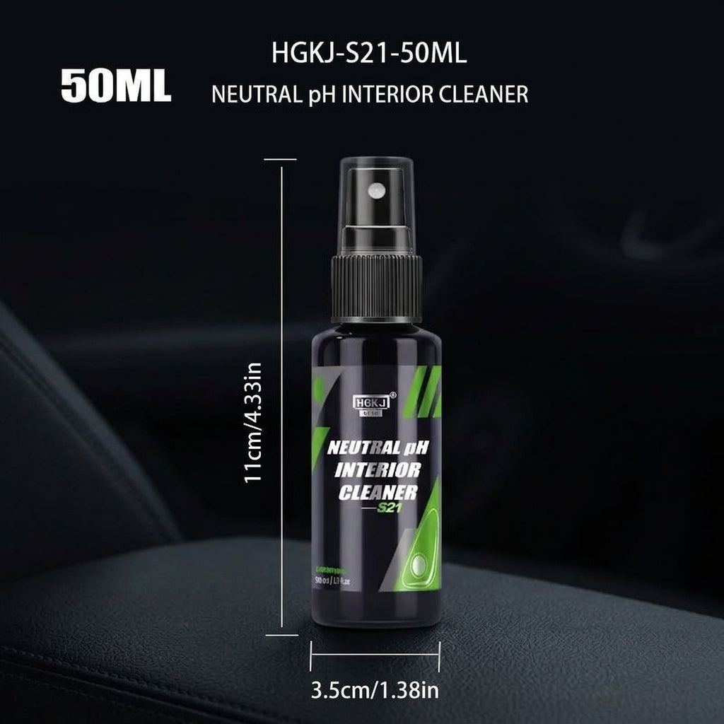 Car Interior Cleaner Foam Spray - Fabric, Upholstery & Leather Seat Cleaner
