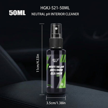 Car Interior Cleaner Foam Spray - Fabric, Upholstery & Leather Seat Cleaner
