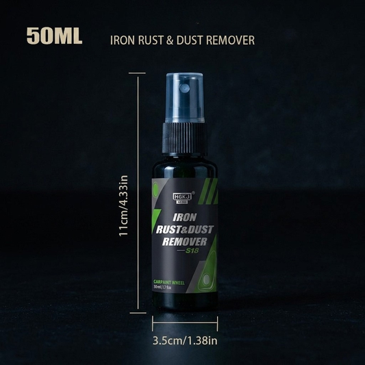 Iron Rust & Dust Remover Spray for Wheels & Tires - Iron Powder Remover for Car