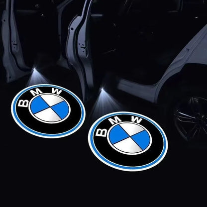 BMW Car Door LED Projector Light - Pair of Logo Welcome Lamps