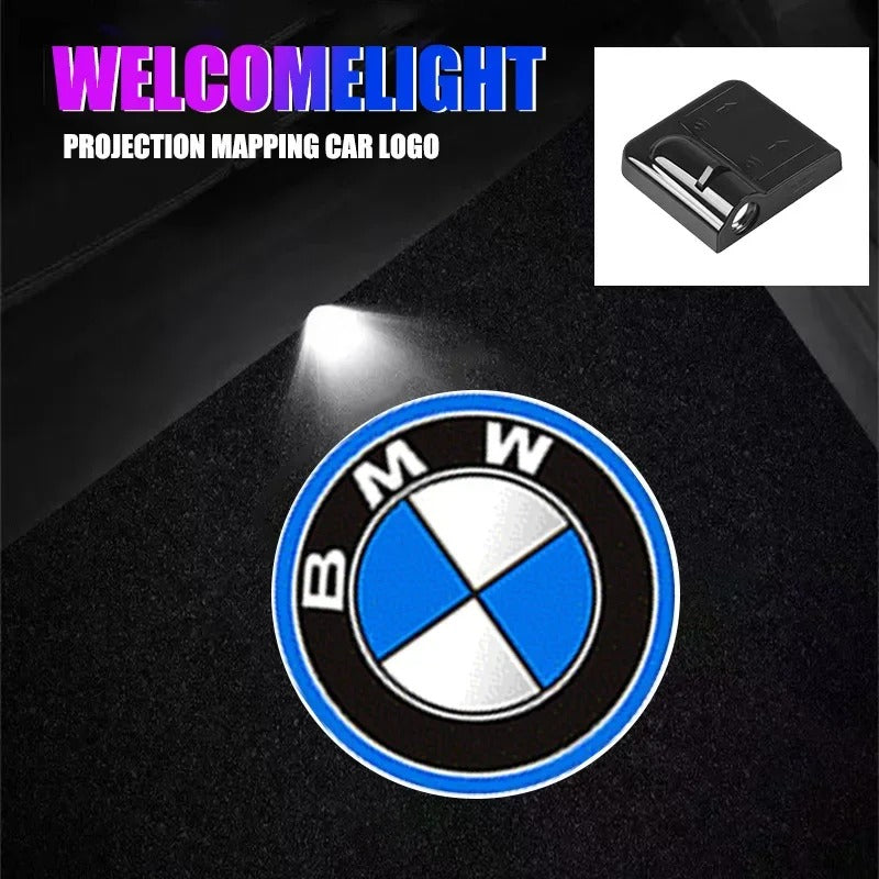 BMW Car Door LED Projector Light - Pair of Logo Welcome Lamps