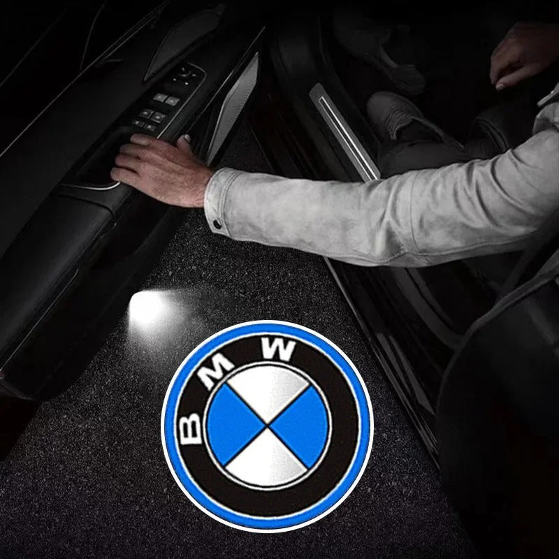 BMW Car Door LED Projector Light - Pair of Logo Welcome Lamps