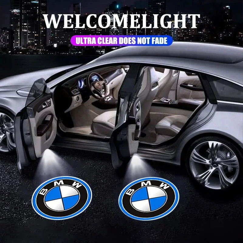 BMW Car Door LED Projector Light - Pair of Logo Welcome Lamps